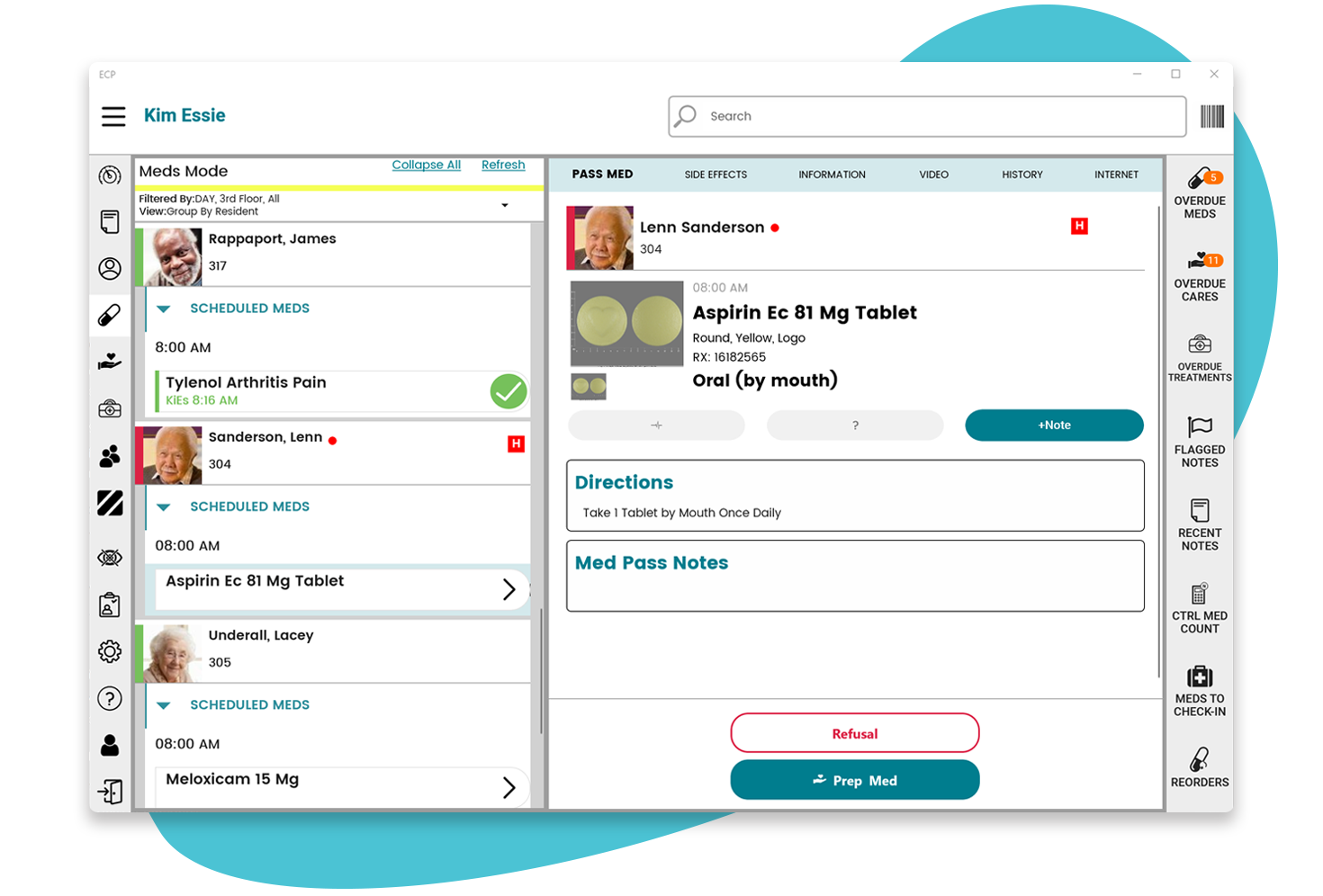meds mode on the mobile app meds mode on the mobile app